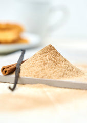 Fuchs Gewürze - Zimt Zucker Vanille - Gewürze zum Versüßen von Wafeln, Milchgetränken oder Joghurt - aus natürlichen Zutaten - 100 g in wiederverwendbarer, recyclebarer Dose