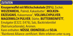 Nestlé Crunchy Waffle Delicious Milchschokoladen-Waffelriegel, Multipack, 1 Packung (je 3 x 26 g)