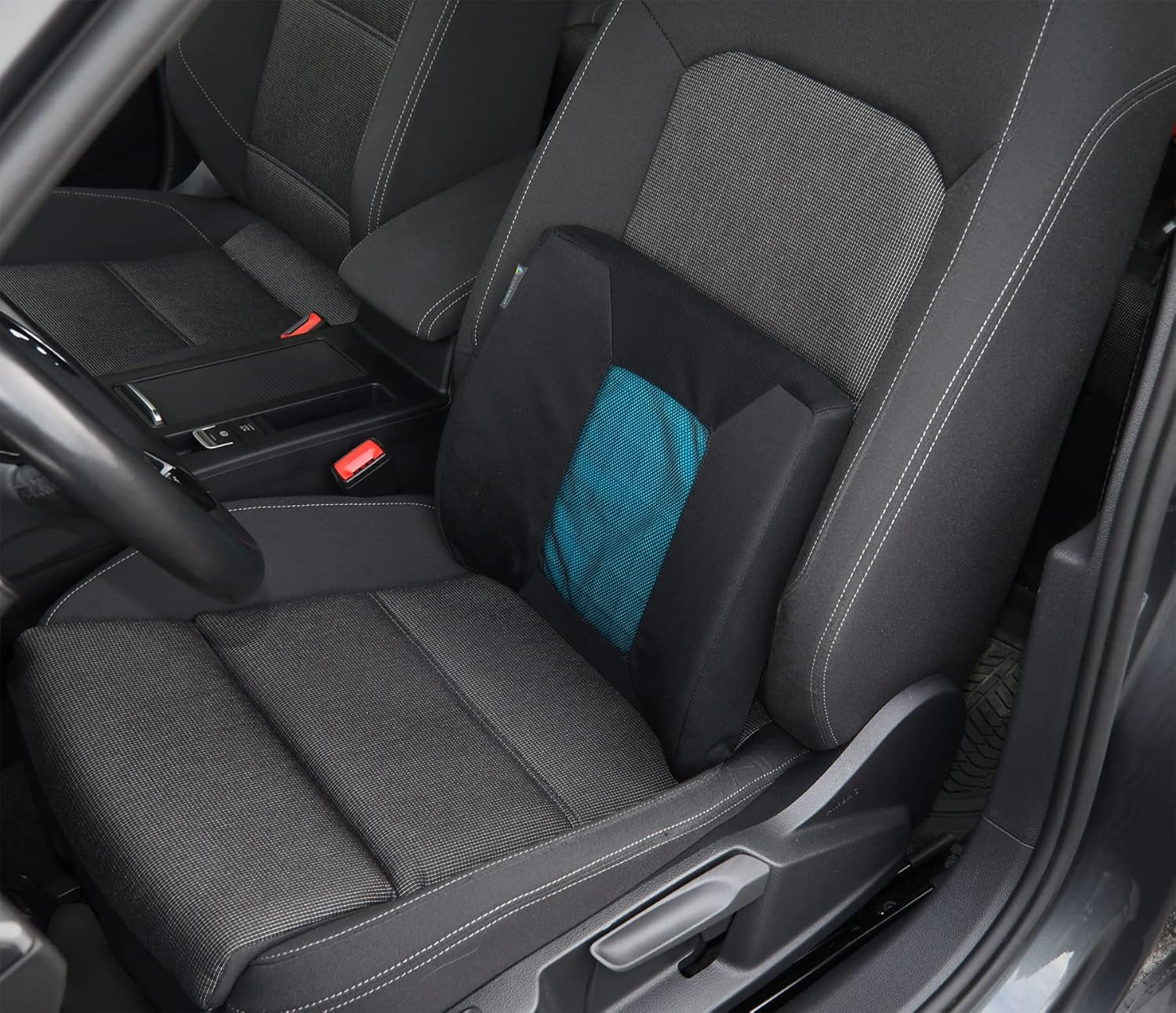 Kine Travel 169821 Pernă lombară, Gel, Auto, Birou, Ergonomic, Aprobat de fizioterapeuți Perne lombare Naty Shop