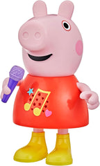 Păpușă Peppa Pig, vorbitoare și cântătoare, roz, 20 cm