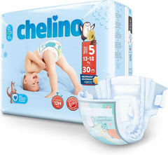 Windeln Indas Fashion & Love, Junior T 5 Für 13-18 kg, (30 Stück) Mutter und Kind Naty Shop