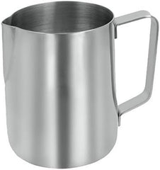 Cană de lapte, oțel inoxidabil, argintiu, 6 x 6 x 7 cm