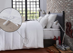 DODO 25665 Für 4 Jahreszeiten Decke 140 x 200 cm Weiß Polyester Bettdecken und Steppdecken Naty Shop