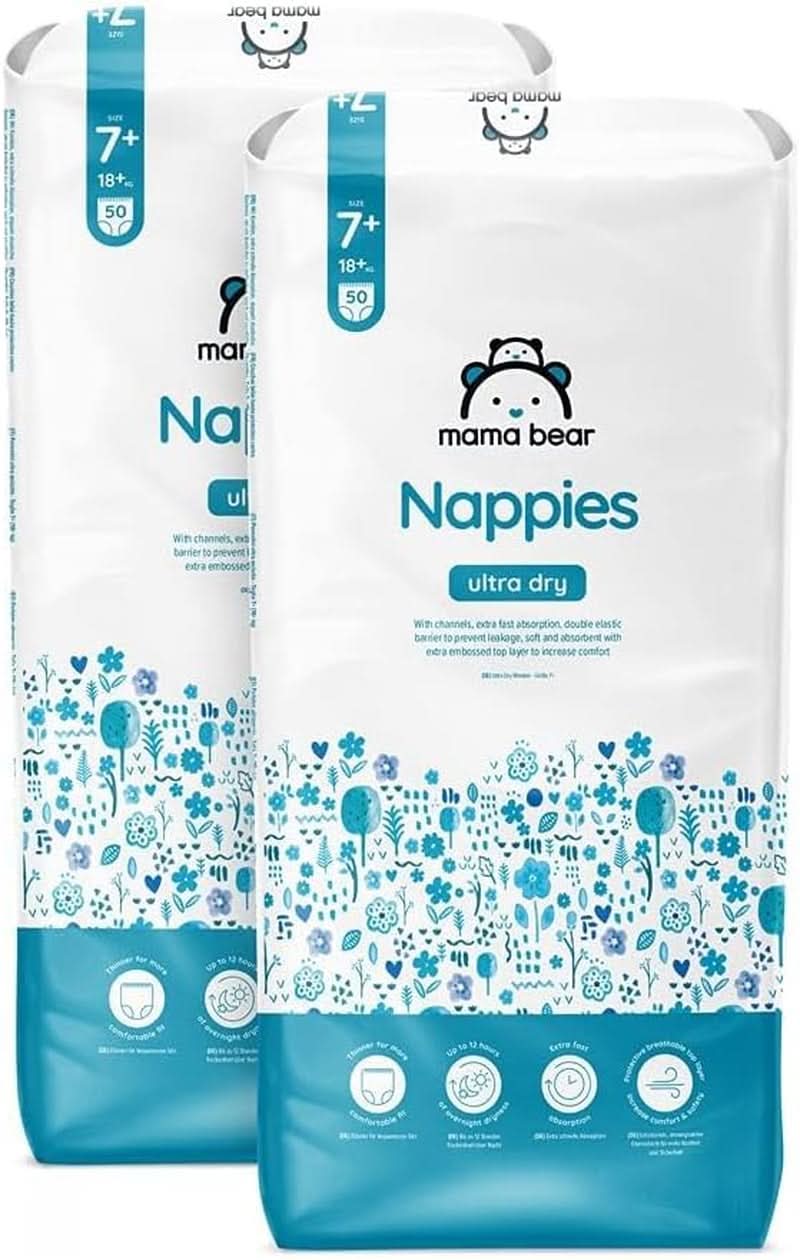 Scutece Mama Bear Ultra Dry, diverse marimi si cantitati Mama si Copilul Naty Shop