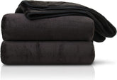 Amago - Pătură confortabilă, aspect cașmir, 180 X 220 cm - Negru Paturi si Cuverturi Besuche den Gözze-Store Titlu implicit