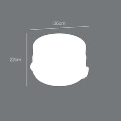 Recipient pentru prăjituri Metaltex, reglabil pe înălțime, polipropilenă, alb/transparent, ⌀ 30 cm, înălțime reglabilă de 8 și 15 cm Cutii depozitare alimente Naty Shop