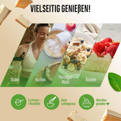 Keks-Chessecake-Geschmackspulver mit vielen Stücken – 250 Gramm Naty Shop Flavours