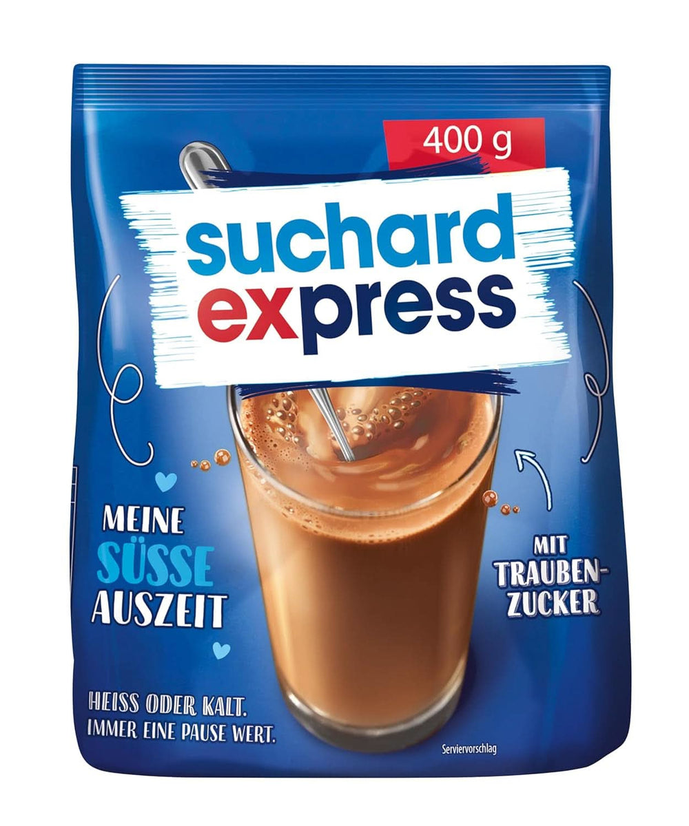 Suchard Express, heiße Schokolade, Beutel 400 Gramm Naty Shop Standardtitel