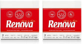 Șervețele din hârtie Renova, stil cocktail de masă alb - 90 de șervețele (pachet de 2)