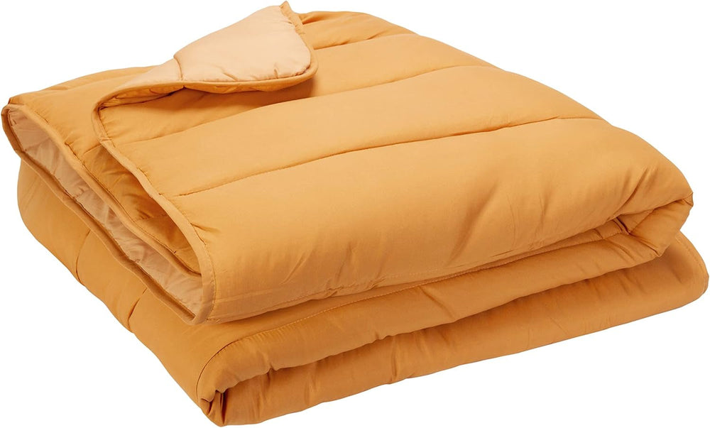 Pikolin Home - Plapumă reversibilă 300 G - umplutură nordică bicoloră - pentru pat 150 - confortabilă, caldă, respirabilă, albastru, 240 X 220 cm Plapumi si pilote Naty Shop Titlu implicit