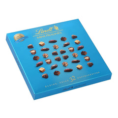 Lindt Schokolade - Mini-Pralinen | 2 x 155g | Schachtel mit 32 Pralinen, jeweils in 5 köstlichen Sorten, ohne Alkohol | Geschenk aus Schokolade | Schokoladengeschenk