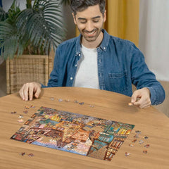 Ravensburger Puzzle 12001381 - Bavarian Romance - puzzle jigsaw de 500 de piese pentru adulți cu vârsta de peste 12 ani Puzzle Naty Shop