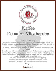 Cafea Vilcabamba Ecuador 1kg