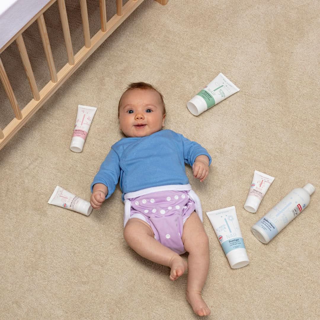 Servețele umede cu loțiune fără plastic, Naïf Servetele Umede Bebelusi Naty Shop