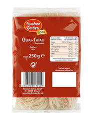 Bamboo Garden Guai Thiau Reisnudeln, 250g (Verpackungsdesign kann variieren)