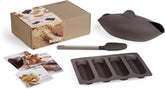 Lékué-Brotbackset, Silikon, braun, 30 x 25 x 15 cm (3000085SURM017)