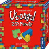 Kosmos 683160 Ubongo 3-D Family, beliebtes 3D-Action- und Puzzlespiel für die ganze Familie, klassisches logisches Denkbrett und Partyspiel für 1–4 Spieler