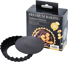 RBV Birkmann Premium Baking, Tarteform, Ø 10 cm, 6 Stück, mit abnehmbarem Boden. Formen und Backbleche Naty Shop