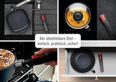 Woll Diamond Lite quadratische Pfanne, 6 cm Höhe – ohne Induktion Töpfe und Pfannen Naty Shop