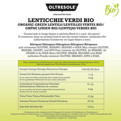 Grüne Bio-Linsen 5 kg, ganze Bio-Hülsenfrüchte, Protein- und Ballaststoffquelle, reich an Ballaststoffen und Mineralien, Sparpaket