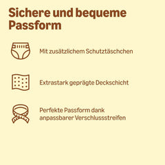 Amazon Ultra Dry Windeln, Größe 1 (2–5 kg) – Monatsbox, Weiß, 96 Stück (2 Packungen à 48 Stück) (ehemals Marke Mama Bear, identisches Produkt)