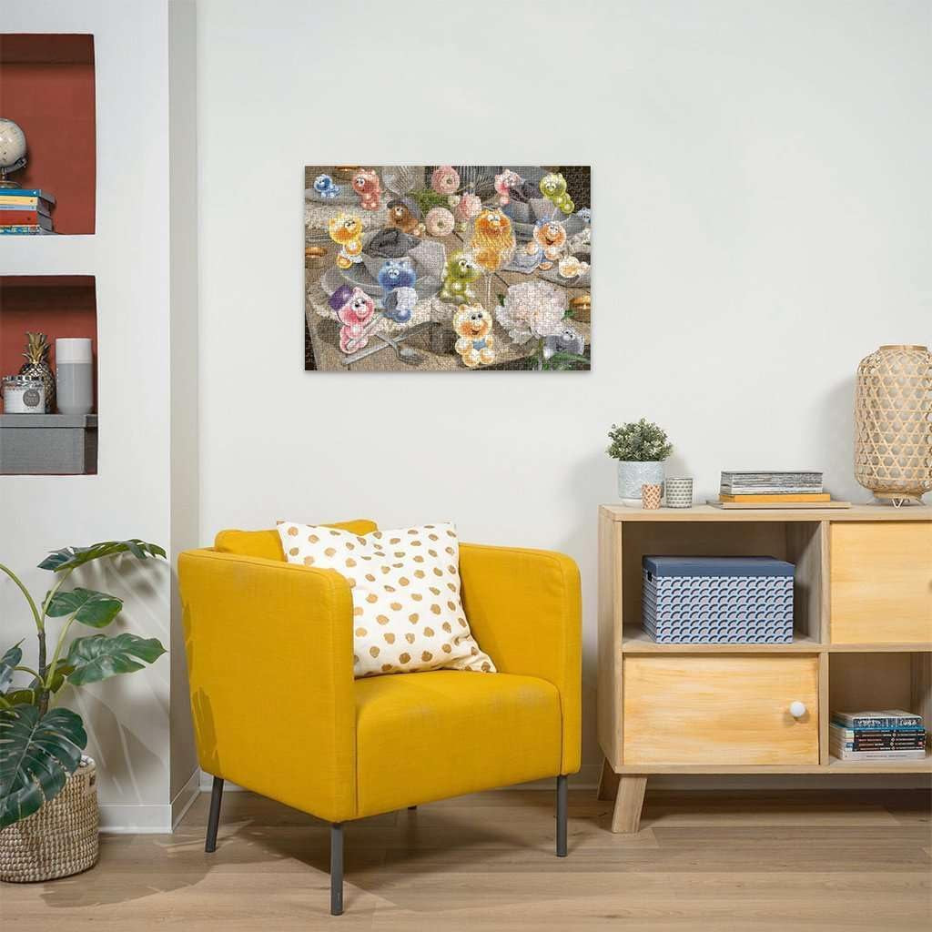 Ravensburger Puzzle 12000788 - Gelini pune masa - Puzzle de 1000 de piese pentru adulți și copii de la 14 ani, Puzzle Naty Shop