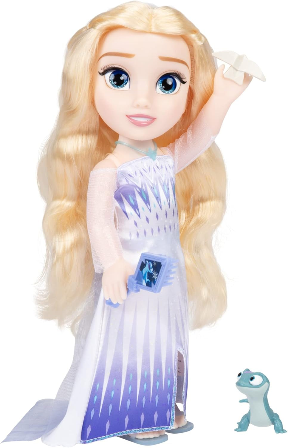 Disney Die Eiskönigin Singende ELSA Die Schneekönigin Puppe 35 cm, singt „Show Yourself“, inklusive Zubehör für zusätzlichen Spielspaß, perfekt für Mädchen ab 3 Jahren, weiß und blau