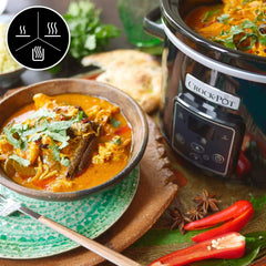 Slow Cooker digitaler Crockpot, Warmhaltefunktion, 2,4 Liter (1-2 Personen) Slow Cooker Naty Shop