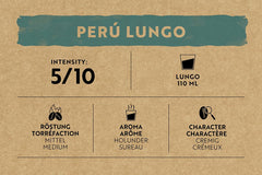 Café Royal Peru Lungo Bio – Nespresso®-kompatible Kaffeekapseln, 100% Arabica aus Peru, cremig, Intensität 5/12, Fairtrade, 100 Kapseln