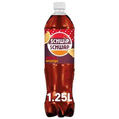 SCHWIPSCHWAP, Das Original – Koffeinhaltiges Cola-Erfrischungsgetränk mit Orangen, Set 6 x 1,25 Liter Alkoholfreie Getränke Naty Shop