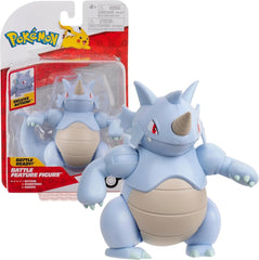 Pokémon PKW3418 – Battle Feature Figure – Rizeros Offizielle Actionfigur 11,5 cm Actionfiguren Naty Shop Standardtitel