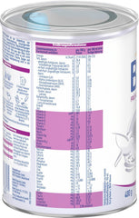 BEBA Formulă pentru sugari prematuri Etapa 2 - Sugari prematuri după externarea din spital, hrană pentru bebeluși, lapte praf pentru bebeluși, pachet de 3 (1 x 400g)