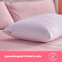 Silentnight Ultimate Pillow - pernă de pat moale și de susținere cu capac de lux matlasat Pinsonic Soft Touch, lavabil la mașină și hipoalergenic pentru cei care dorm pe spate și lateral, 1 bucată Perne standard Naty Shop