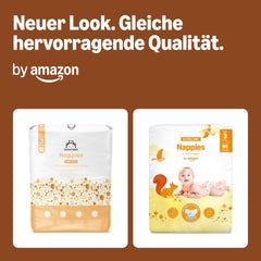Amazon Ultra Dry Windeln, Größe 3 (4–9 kg) – Monatsbox, Weiß, 172 Stück (2 Packungen à 86 Stück) (ehemals Mama Bear, identisches Produkt)