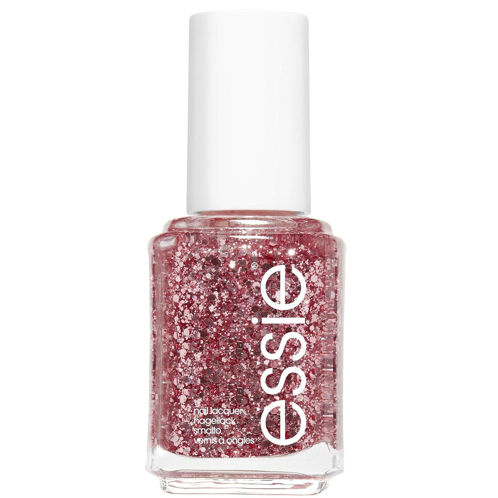 Essie Glitter Nagellack Nr. 275 a Cut Above, Glitzer/Rosa, 13,5 ml