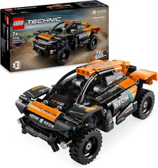 LEGO Technic NEOM Mclaren Extreme E Rennwagen-Set, Motorspielzeug für Kinder, baubares Windauto, Technik-Geschenk für Jungen und Mädchen ab 7 Jahren 42166 Bausätze