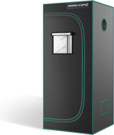 MARS HYDRO Growzelt 60 x 60 x 140 cm, Indoor-Growzelt, reflektierende Mylar-Growzelte für Hydrokulturen, abnehmbare Bodenschale für Pflanzenwachstumsraum