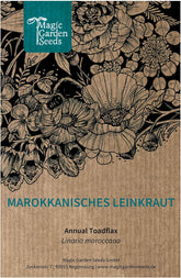 Marokkanischer Flachs (Linaria maroccana) ca. 2000 Samen der einjährigen Sommerblume, langblühende Schnittblume