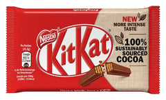 Batoane Nestlé Classic Chocolate, Batoane crocante cu ciocolată cu lapte și napolitană crocantă, pachet de 48 (24 x 41,5 g)