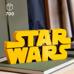 LEGO Star Wars 75407 Star Wars Logo-Steine – Bauset für Erwachsene zum Sammeln – Popkultur-Modell – Schreibtisch-Ausstellungsstück – Geschenkidee für Erwachsene und Teenager-Fans. Bausets Besuchen Sie den LEGO-Store