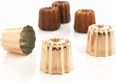 Backformen, Kupfer, 17,5 x 6 x 6 cm, 3 Stück Backformen und Tabletts Naty Shop