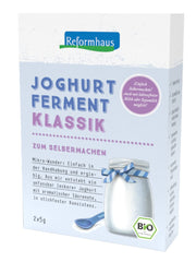 Reformhaus Joghurt Ferment Klassik Bio – Ideal für Joghurt zu Hause