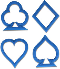 Set de poker cu forme de biscuiți