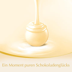 Lindt weiße Schokoladenkugeln LINDOR | 137g Beutel | Ca. 10 weiße Schokokugeln mit zartschmelzender Füllung | Geschenk aus Schokolade | Schokoladengeschenk
