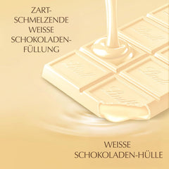 Lindt LINDOR Weiße Schokolade, 100-Gramm-Tafel Pralinen Naty Shop