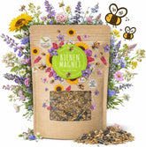 100 g Wildblumensamen für eine farbenfrohe Bienenweide – lebendige und nektarreiche Wildblumensamenmischung für Bienen und Schmetterlinge (inklusive KOSTENLOSEM eBook)