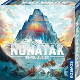KOSMOS 683801 Nunatak – Tempel des Eises, Familienspiel, cooles 3D-Setup, 3D-Eisspielsteine, Strategiespiel, Brettspiel, Partyspiel