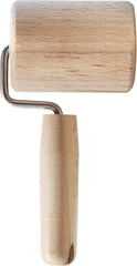 Chinchilla® Backblechroller/Teigroller zylindrisch aus Buchenholz | Der stabile Helfer für die Küche | Hergestellt in Deutschland | Nachhaltige Qualität aus Deutschland | 18 x 5 cm