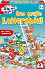 Schmidt Spiele 40553 Großes Leiterspiel, Spiel für Kinder, 52 x 36 cm