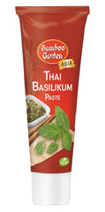 Bamboo Garden – Thai-Basilikum-Paste | Für Currys, Suppen, Saucen oder Dressing | Vegan | 45 g in der Tube